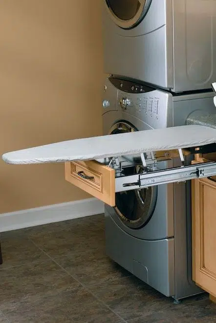  ironing board that pulls out of cabinet drawer 