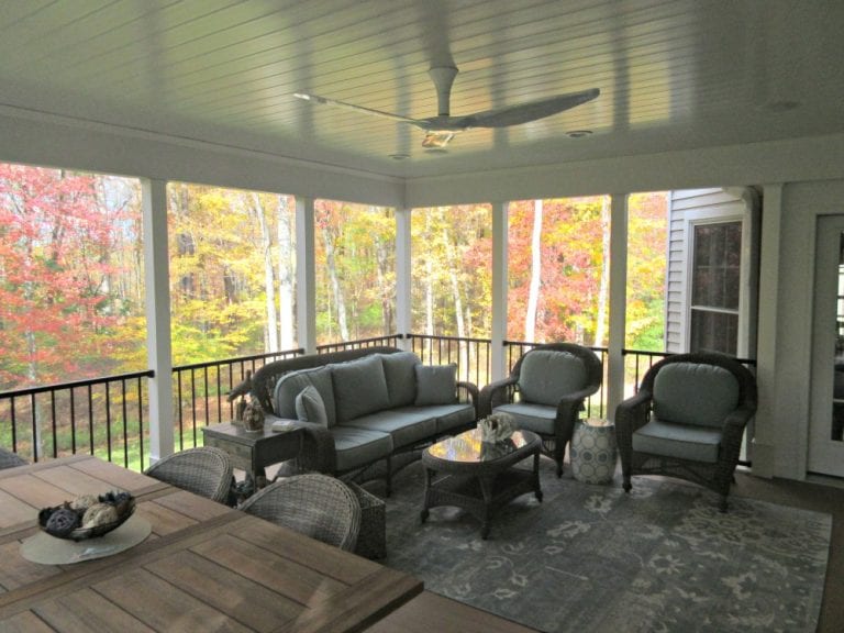 screen porch design