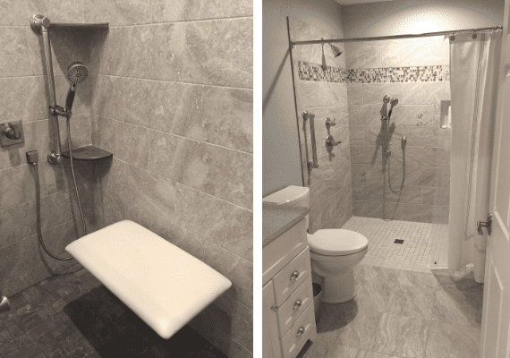  Aging in Place - Example of a Shower Stall 