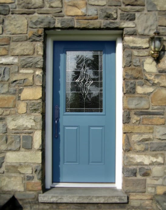  Home Improvement: Blue Door, Cottage-Style Home 